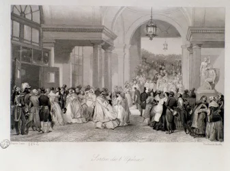 Le public à la sortie de l