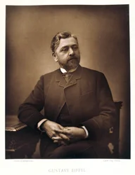 Gustave Eiffel, ingénieur français, 1880
