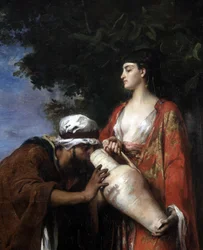 Rebecca au puits (détail)
