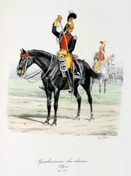 Gendarmerie des Chasses, 1815-30