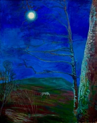 Lune de fleurs