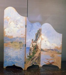 Trois vues du lac Majeur : Isola Bella, Santa Caterina del Sasso, Isola dei Pescatori