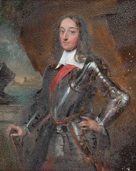 Portrait de Sir Edward Harley (huile sur papier)