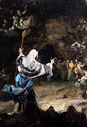 Le sabbat, vers 1865 (huile sur bois)
