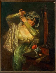 La Maja à la rose