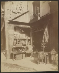 Brocanteur, Un Coin de la Rue Beaubourg, 8. (4)