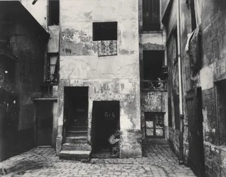 Cour, 41 rue Broca, Paris, 5e arrondissement, 1912