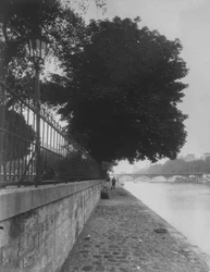 Vue du Pont des Arts depuis le terre-plein du Pont Neuf, 1911