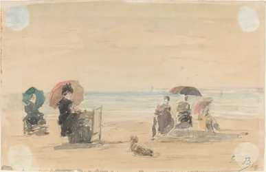 Parasols, Trouville