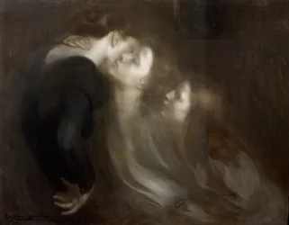 Le baiser maternel, fin des années 1890