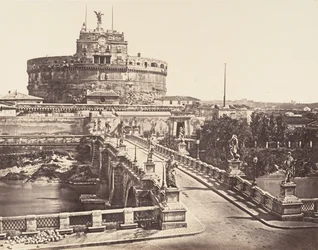 Ponte e Castel S. Angelo, 1848-1852