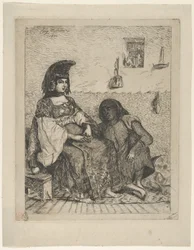 Une mariée juive à Tanger, 1833