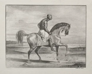 Africain à cheval