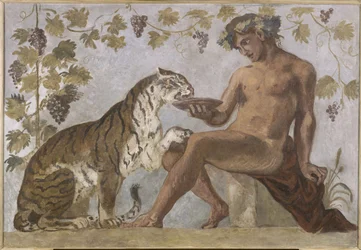Bacchus avec un tigre