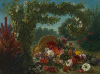 Panier de fleurs, 1848-49