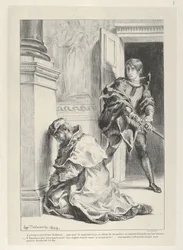 Hamlet tente de tuer le roi