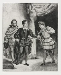 Hamlet : Hamlet et Guildenstern