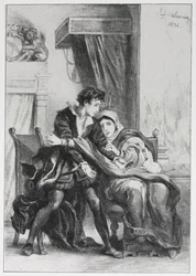 Hamlet et la Reine