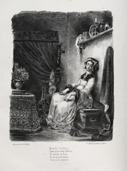 Illustrations pour Faust : Marguerite avec la roue