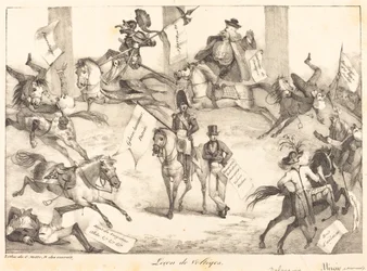 Leçon de Voltiges, 1822