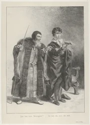 Polonius et Hamlet