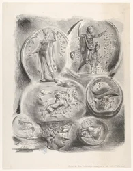 Études de sept pièces grecques, 1825
