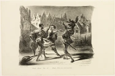 Le duel entre Faust et Valentin, de Faust