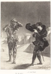 Le Fantôme sur la Terrasse (Acte I, Scène V)