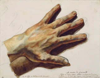 La main gauche de Théodore Géricault