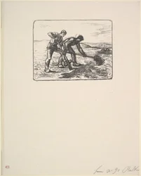 Les terrassiers, 1830-99