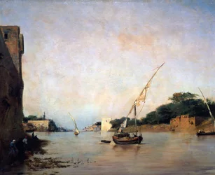 Vue du Nil, 19e siècle