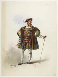 Btv1b84558104 59 - Saint-Saëns - Henry VIII - Maquettes de costumes - Lacoste - 59. Henri VIII