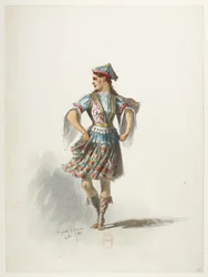 Btv1b84558104 67 - Saint-Saëns - Henry VIII - Maquettes de costumes - Lacoste - 65e Costume