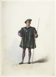 Btv1b84558104 70 - Saint-Saëns - Henry VIII - Maquettes de costumes - Lacoste - 68ème Costume