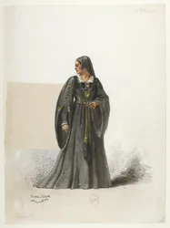 Btv1b84558104 72 - Saint-Saëns - Henry VIII - Maquettes de costumes - Lacoste - 70. Legendes avec collette