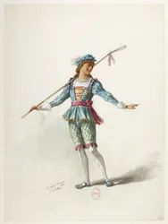 Btv1b84558104 83 - Saint-Saëns - Henry VIII - Maquettes de costumes - Lacoste - 79e Costume