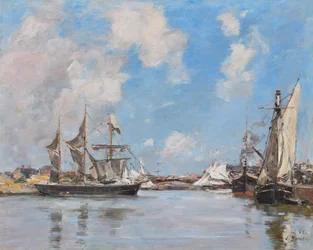 Deauville. Le bassin