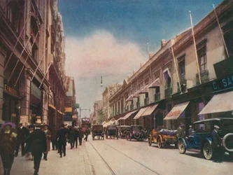 Calle Ahumada, Santiago, Chili