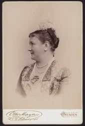 Portrait, Dernière Reine de Saxe, anciennement Princesse Carol de Suède