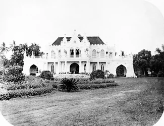 Maison de Raden Saleh, Cikini, Java, vers 1872