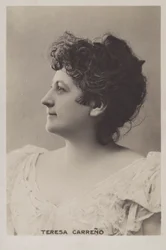 Teresa Carreño, pianiste, chanteuse, compositrice et chef d