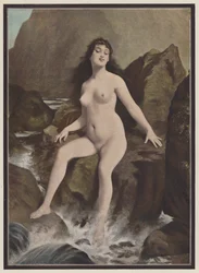 Une sirène, créature de la mythologie grecque