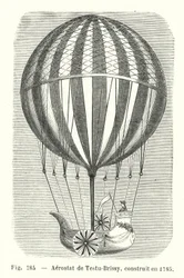 Aérostat de Testu-Brissy, construit en 1785