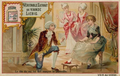 Cendrillon essaie la pantoufle