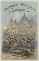 Combat sur échasses à Namur