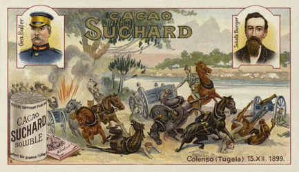 Les généraux Buller et Burger et la bataille de Colenso, Guerre des Boers, 15 décembre 1899