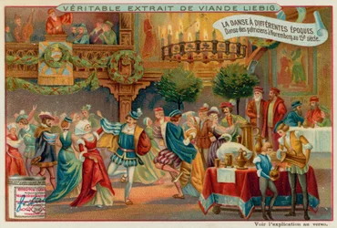 Danse allemande du XVe siècle