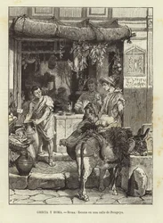 Grèce et Rome - Rome : Scène de rue à Pompéi