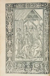 Illustration du Decachordum Christianum par Marcus Vigerius (1446-1516), Fano