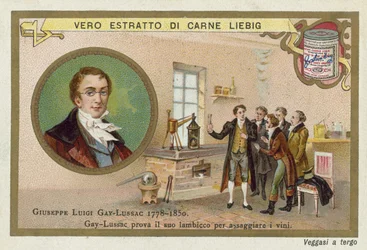 Joseph Louis Gay-Lussac, chimiste et physicien français